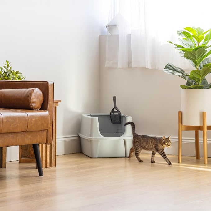 IRIS USA Large Cat Litter Box - Image 5