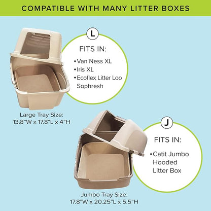Kitty Sift Disposable Cat Litter Box Large, Durable Portable - Image 4