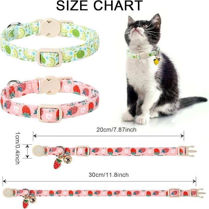 Cat Collar, Cat Collar with Bell, - Image 6