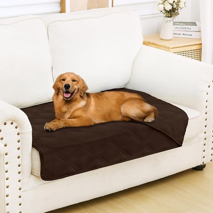 Smiry Waterproof Dog Bed Cover Blanket 30x53, Soft Reversible Pet Blanket by Smiry
