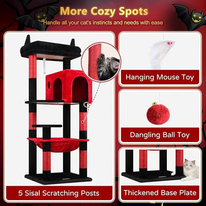 Globlazer Gothic Cat Tree Tower - Image 5