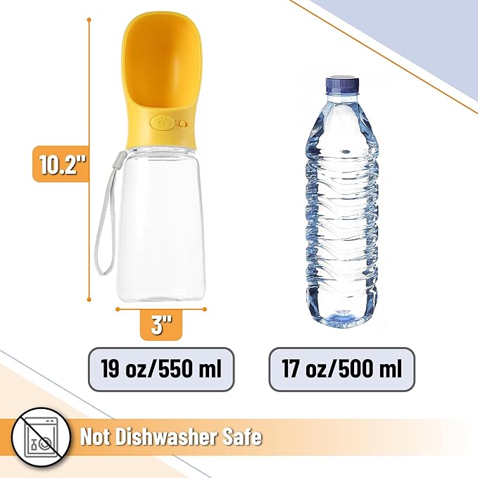 Mr. Pen Portable Dog Water Bottle - 19oz - Image 3