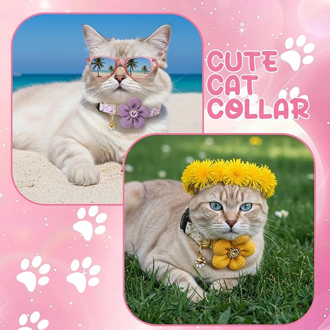 4 Pack Breakaway Cat Collars - Image 7