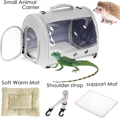 Bearded Dragon Travel Carrier Backpack, Lizard Backpack Carrier, Space Capsule - Image 3
