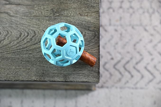 JW Pet HOL-ee Roller™, Dog Toy Puzzle Ball, Natural Rubber - Image 5