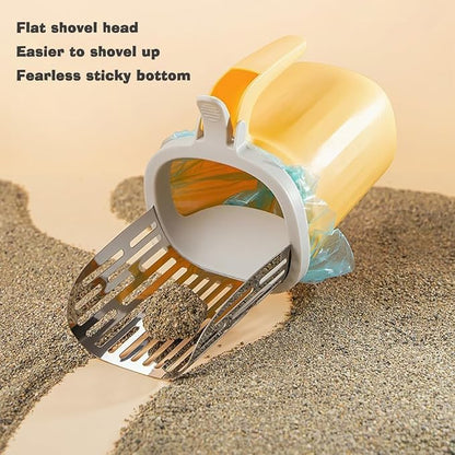 Cat Litter Scoop, Large Capacity Mess-Free Cat Litter Scooper - Image 3