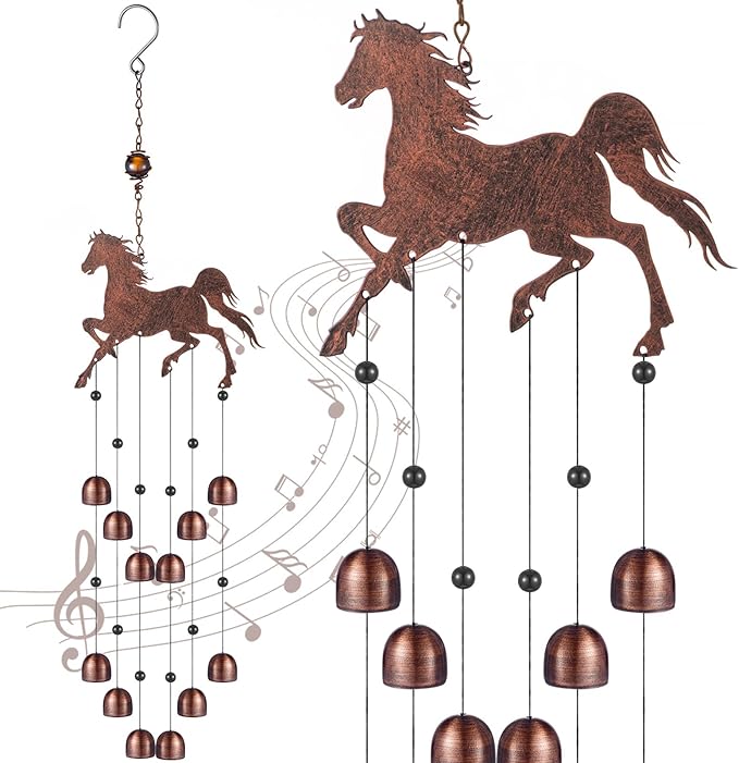 24 Inch Metal Wind Chimes Decor by Cinnvoice