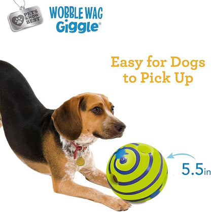 Wobble Wag Giggle Ball | Rolling Enrichment Toy - Image 6