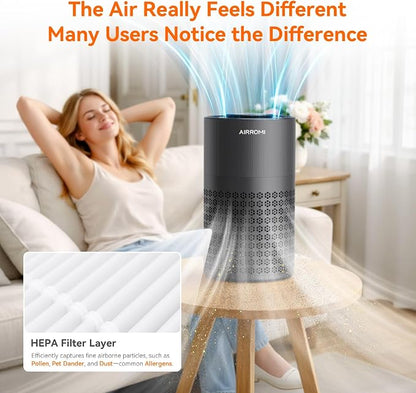 AIRROMI Air Purifier for Bedroom - Image 8
