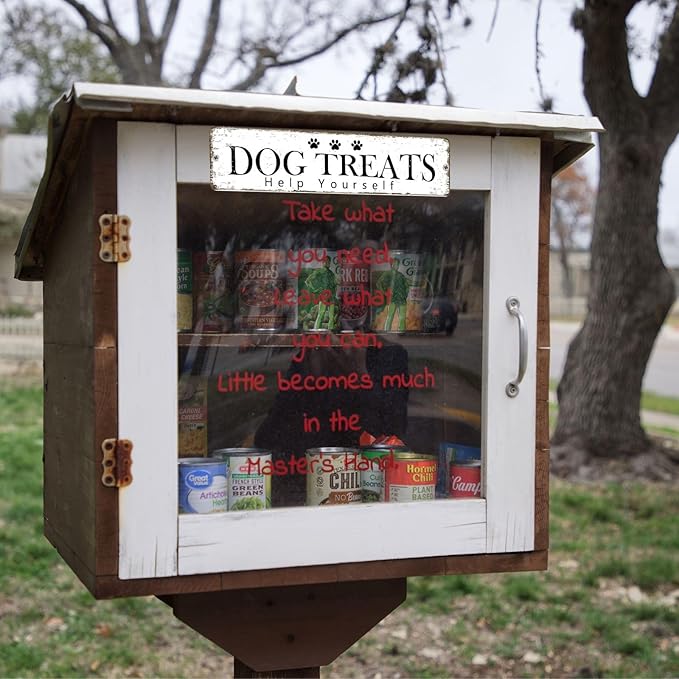 12x3 Inch Dog Treats Sign PC Signage Decor - Image 4