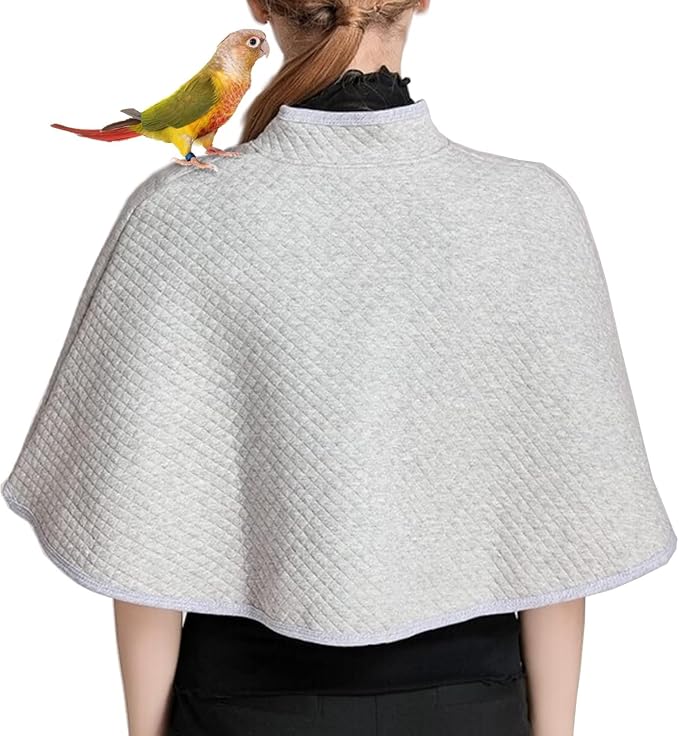 QBLEEV Parrot Anti-Scratch Shoulder Protector, Bird Diaper Poop Cover Pad - Image 5