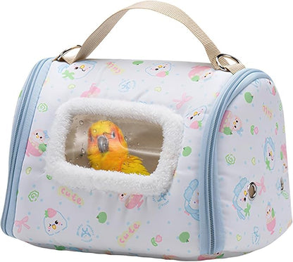 Bird Travel Carrier – Warm Parrot Transport Bag by Unknown