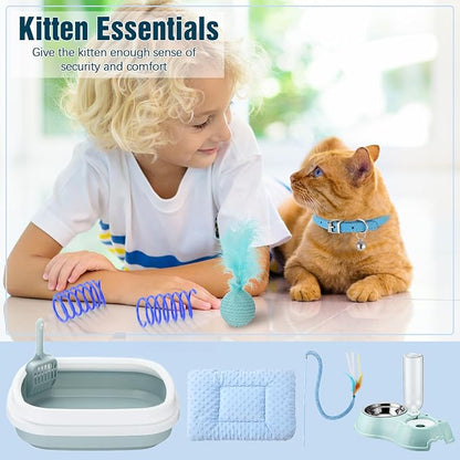 Eccliy Kitten Starter Kit, Pet Toy, Folding Carrier, Climbing Frame, Automatic - Image 4