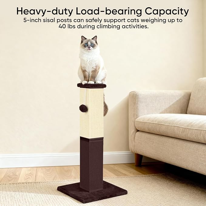 Cat Scratching Post, 32 Inch Cat Scratching Post - Image 5