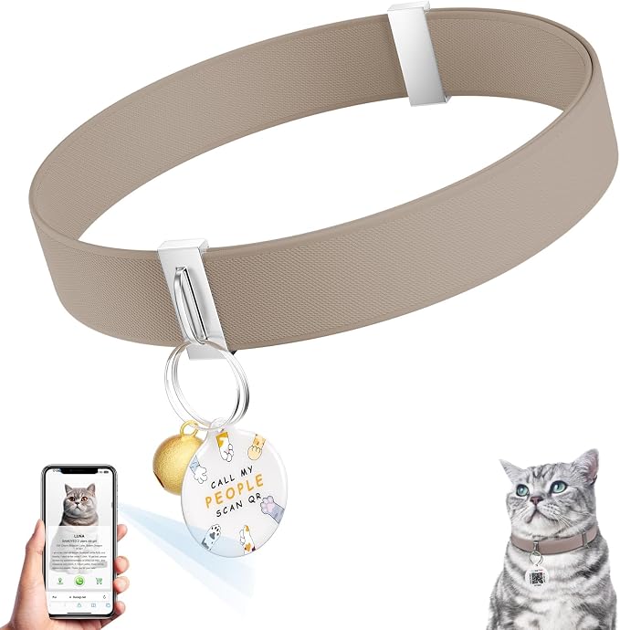 Stretch Elastic Cat Collar by Sucegi