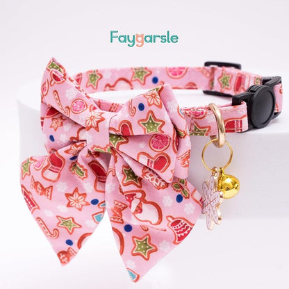 Faygarsle 2 Pack Christmas Cat Collar - Image 4