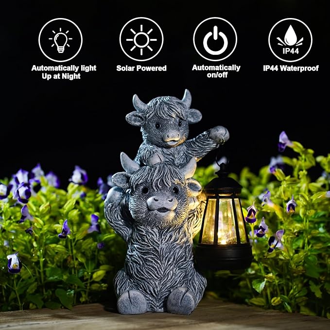 Goodeco 9.5 Inch Highland Cow - Image 6