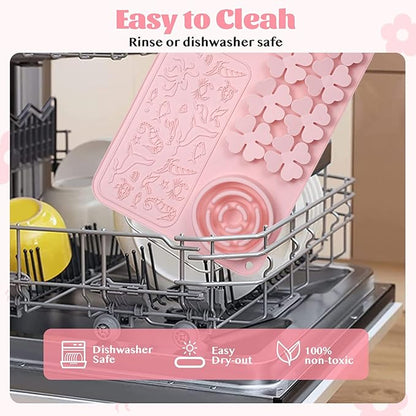 Silicone Lick Mat for Dogs & Cats – Slow Feeder Dog Bowl, Non-Slip Licking Mat - Image 7