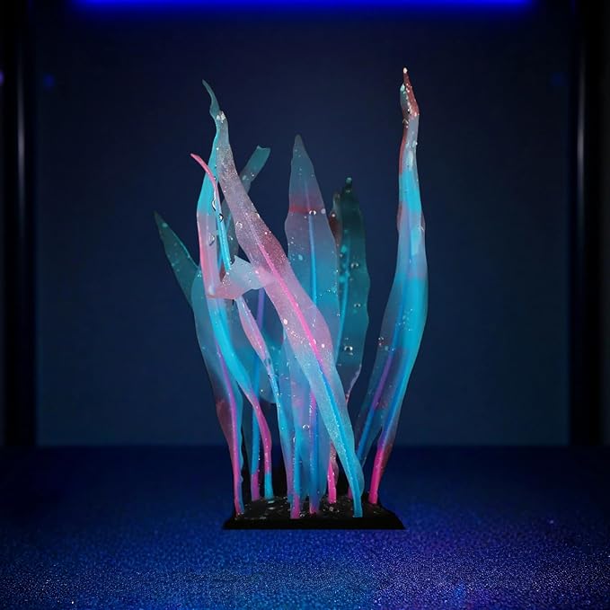 4-Pack Silicone Fluorescent Aquarium Plants & Decor - Image 7