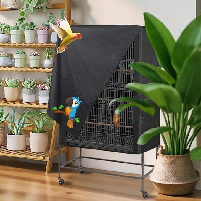 Bird Cage Cover, Pet Cage Cover, 100% Shading Oxford Cloth, Bird Cages Covers - Image 7