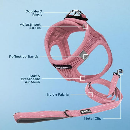 Best Pet Supplies Voyager Step-in Air All Weather Mesh Harness and Reflective - Image 4