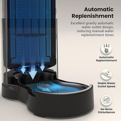 CZPET Elevated Dog Water Bowl Dispenser 8L - Image 8