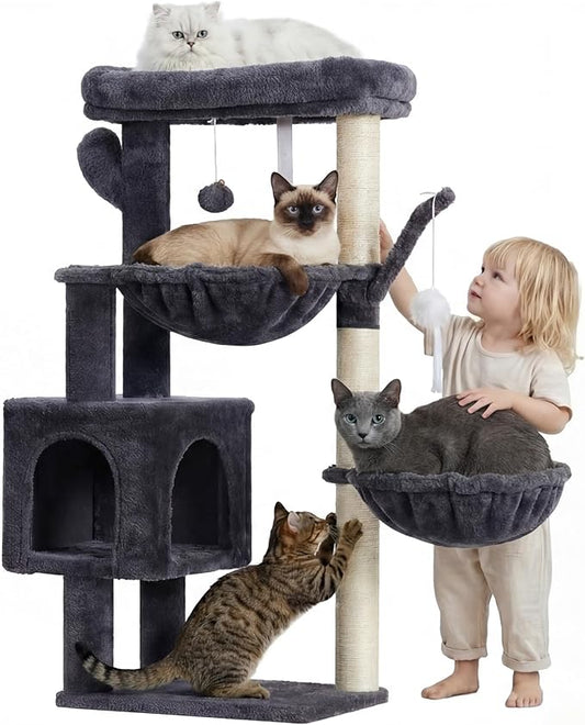 Heybly Cat Tree, 39.4 Inches Tower Condo by HEYBLY