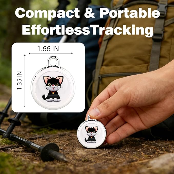 Smart GPS Tracker for Dogs|mini Easy to use Cat GPS Tracker|Waterproof and - Image 7