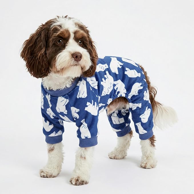 Fitwarm Polar Bear Dog Pajamas, Dog Clothes - Image 4
