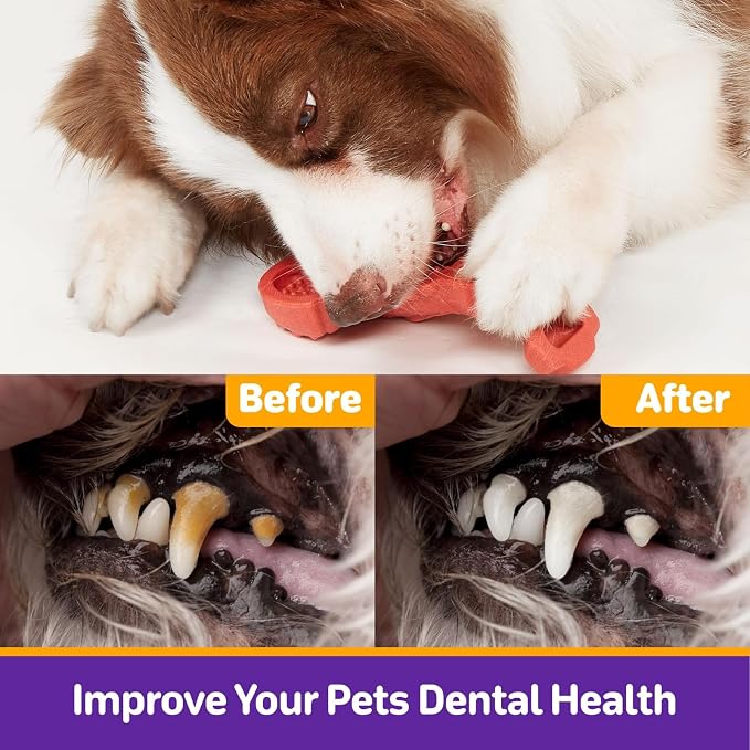 Dog Toys for Aggressive Chewers, 3 Pack Indestructible Dog Chew Toys, Super - Image 4
