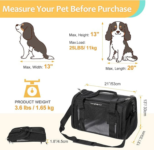 Discala Cat Dog Carrier Pet Carrier - Image 2