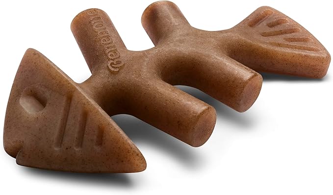 Benebone Fishbone Durable Dog Chew Toy by Benebone