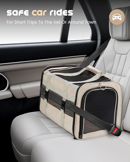 MIDOG Cat Carrier Soft for Small to Medium-Sized Cats, TSA Airline Approved - Image 7