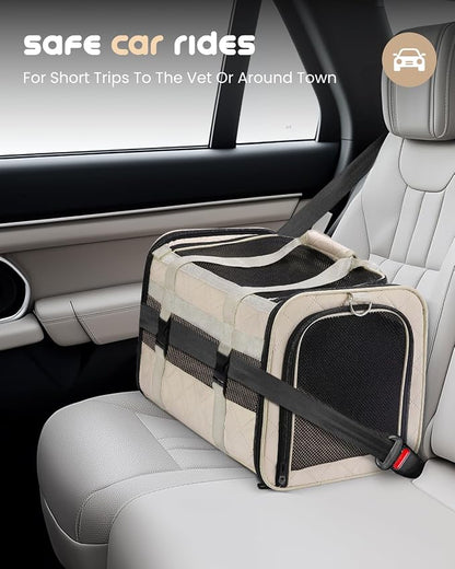 MIDOG Cat Carrier Soft for Small to Medium-Sized Cats, TSA Airline Approved - Image 6