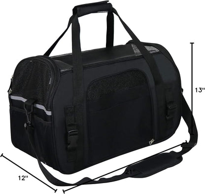 EliteField Soft Pet Carrier Soft Sided Dog Puppy Cat Carrier Travel Bag - Image 8