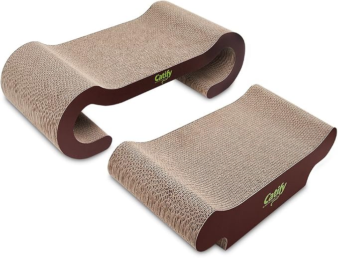 Best Pet Supplies Catify Cat Scratcher, Fun Interactive Scratchers, Claw Safe - Image 2