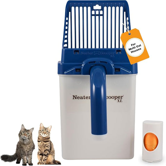 Neater Pet Brands Neater Scooper XL Cat Litter Scoop, 15 Refill Bags – by NeaterPetBrands