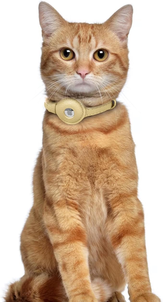 OOPSDOGGY Leather AirTag Cat Collar - Image 6