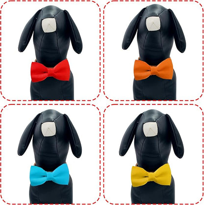PET SHOW 12 Colors Plain Small Dogs Collar Embellishment Attachment Bow Ties - Image 4