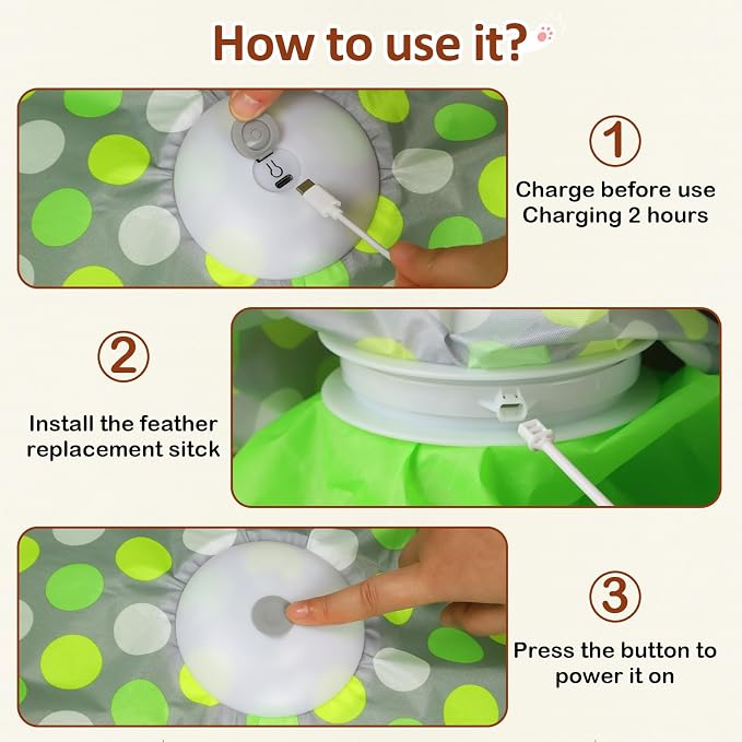 Interactive Cat Toy, Automatic Cat Toys - Image 6