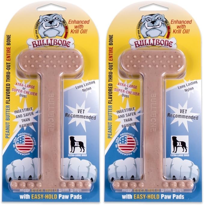 Bullibone Nylon Dog Chew Toy for Aggressive Chewers by Bullibone+Pet+Products+LLC