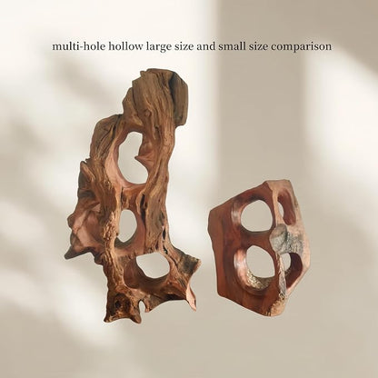 Natural Wood Aquarium Cave Betta Fish Hideout - Image 7