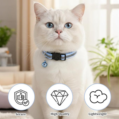 TIESOME 6 Pcs Reflective Cat Collar - Image 4