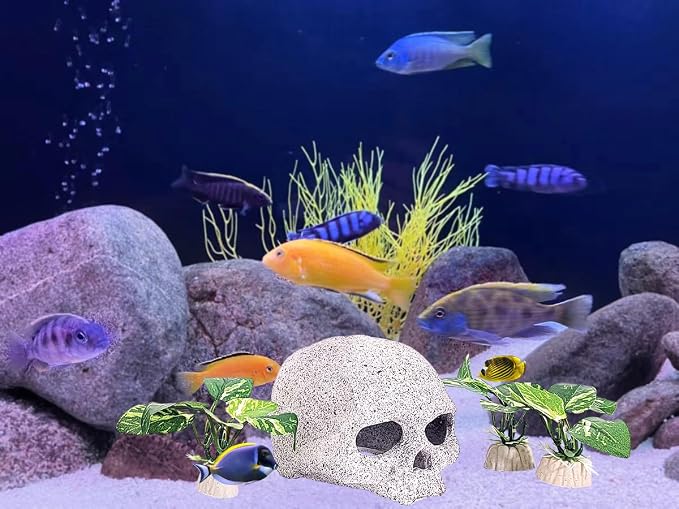 Fish Aquarium Decorations Cave Hide - Image 4