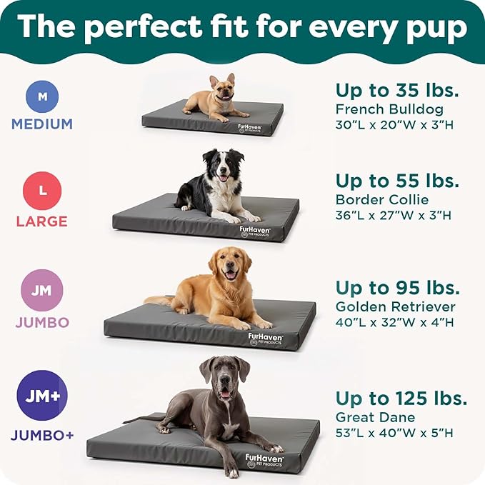 FurHaven Water-Resistant Orthopedic Dog Bed - Image 6