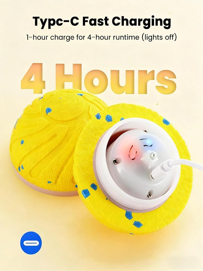 Smart Interactive Dog Balls, Automatic Moving Ball - Image 4