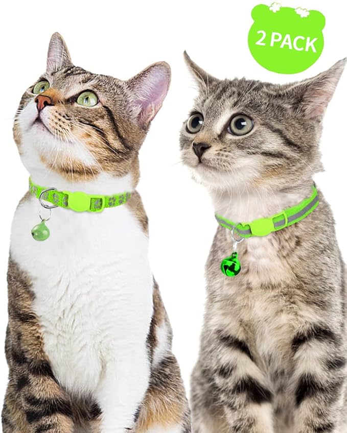 Taglory Reflective Cat Collar Breakaway - Image 2