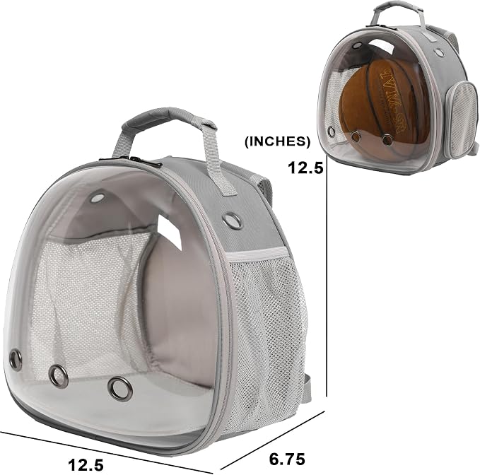 Leopard Gecko Travel Carrier, Bearded Dragon Travel Backpack - Image 2
