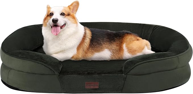 Dwanton Orthopedic Dog Bed for Medium Dogs by DWANTON