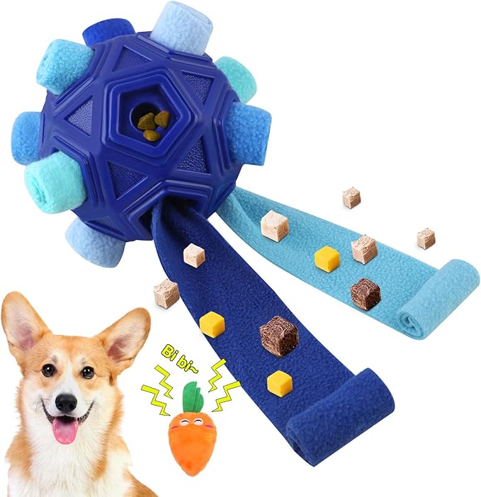 Dog Snuffle Ball-Interactive Puzzle Dog Toys Encourage Natural Foraging Skills by Petration